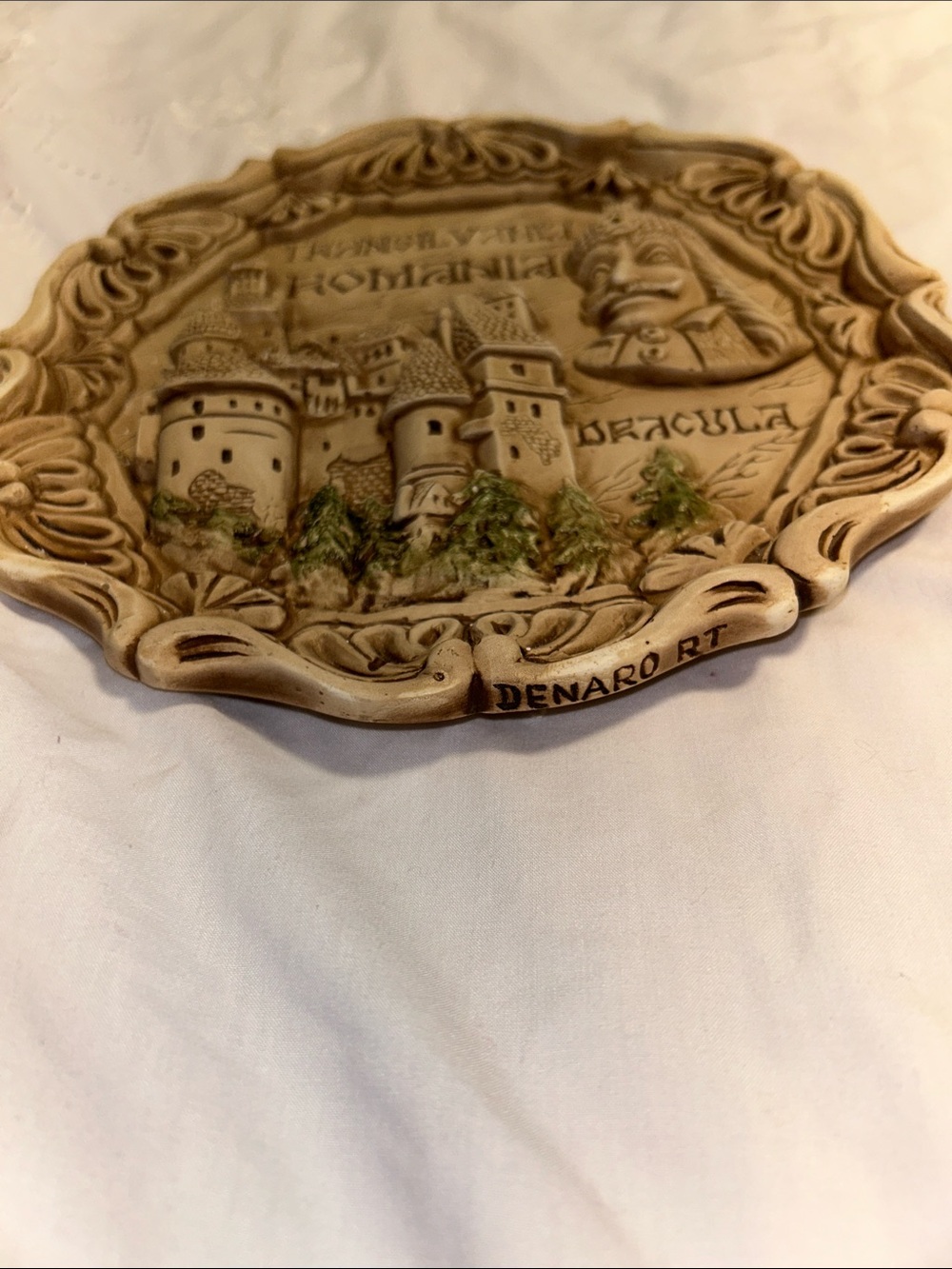 Romanian wall plaque or decorative 3D Transylvania region by Denaro RT. - Picture 7 of 13